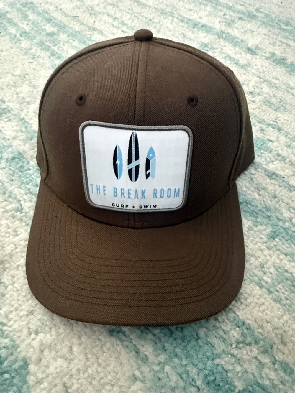 Men’s vintage Brown Surf & Swim Hat